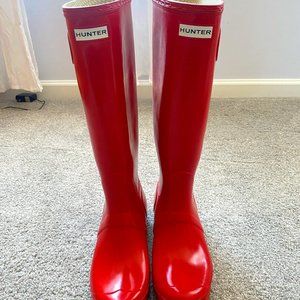 Hunter Tall Gloss Rain Boots